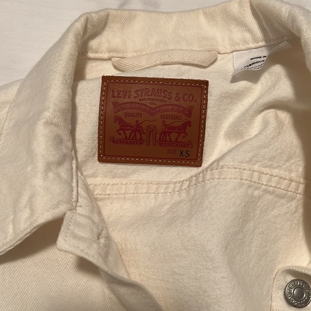 New Levi’s Denim Jacket XS - Picture 6 of 7